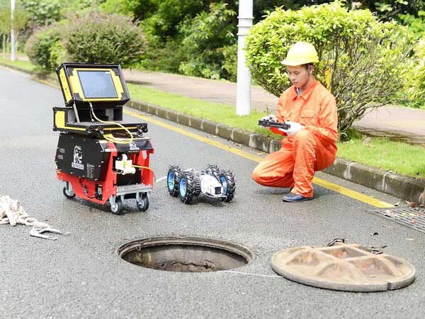 濠江管道机器人检测