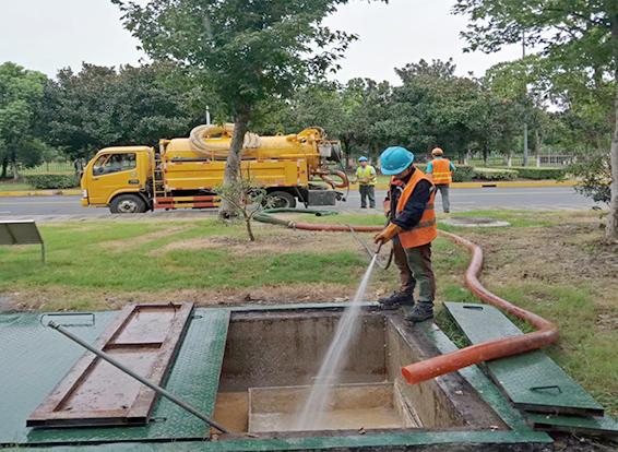 濠江化油池清理